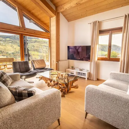 Chalet Le Cerf N, Bain Nordique, Vue Montagne, 8p *